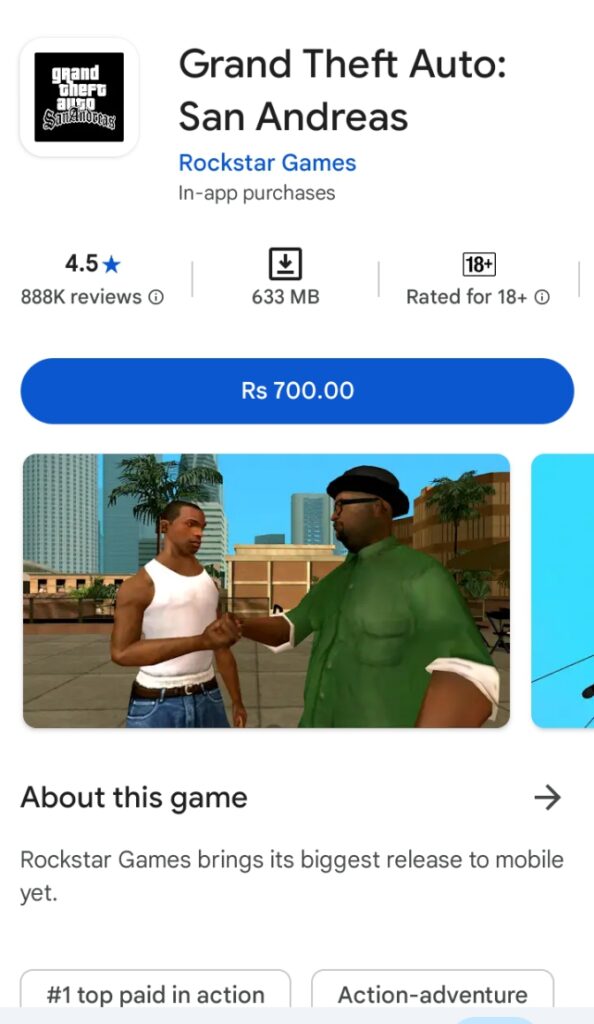 gta san andreas mod apk ios